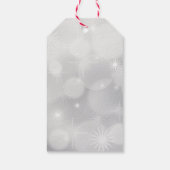 レトロレッドカー運ズのクリスマスツリー ギフトタグ (裏面)