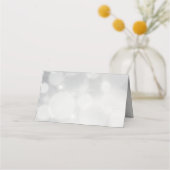 レトロレッドカー運ズのクリスマスツリー プレイスカード (裏面)