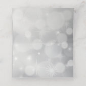 レトロレッドカー運ズのクリスマスツリー プレイスカード (内部開封)