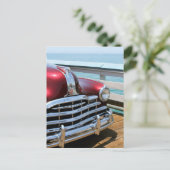 レトロレッドカー ポストカード (スタンド正面)