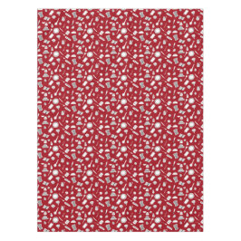 レトロレッドキッチン テーブルクロス