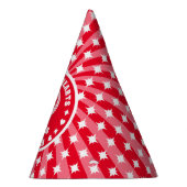レトロレッドクイーンオブハート誕生日 パーティーハット (右)