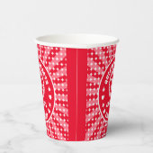 レトロレッドクイーンオブハート誕生日 紙コップ (右)