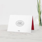 レトロレッドトラック90th誕生日カード カード (裏面)