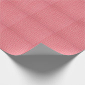 レトロレッドプレイドタータンチェック：シームレスパターン。 ラッピングペーパー (角)