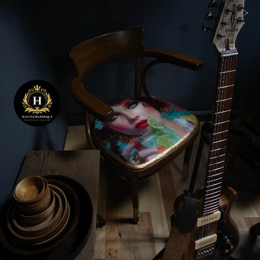 レトロレッドヘッドトロピカルライムカクテルデクページ 薄葉紙