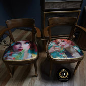 レトロレッドヘッドトロピカルライムカクテルデクページ 薄葉紙