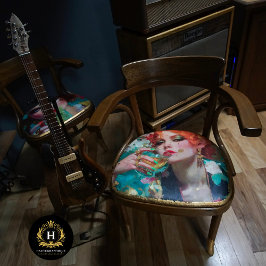 レトロレッドヘッドトロピカルライムカクテルデクページ 薄葉紙