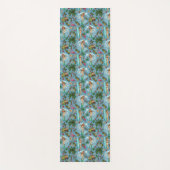 レトロレディーサーファー模様 ヨガマット (正面)