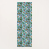 レトロレディーサーファー模様 ヨガマット (裏面)