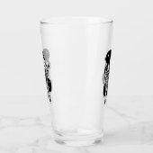 レトロレディースとカボチャ タンブラーグラス (左)