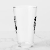 レトロレディースとカボチャ タンブラーグラス (右)