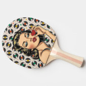 レトロレディ 卓球ラケット (横)