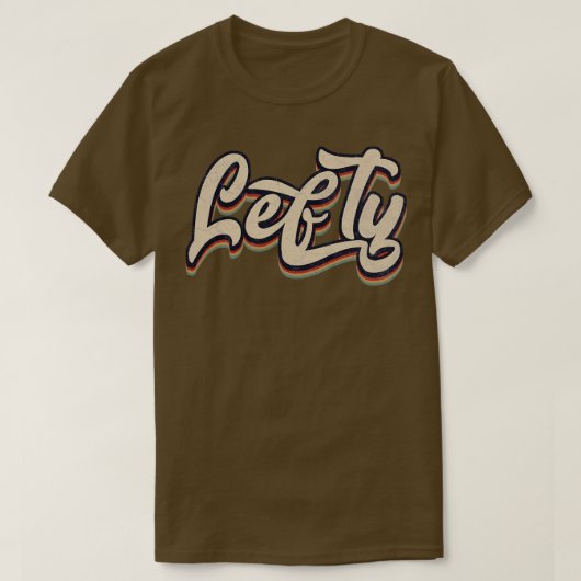 レトロレフト Tシャツ (デザイン正面)
