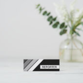 レトロレポーター スキニー名刺 (スタンド正面)