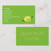 レトロレモンガイ 名刺 (正面/裏面)