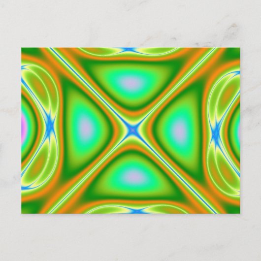 レトロレンジはがき ポストカード (正面)