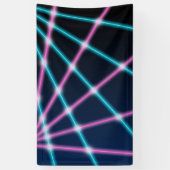 レトロレーザーの写真の学校のポートレートの背景幕80s 90s 横断幕 (縦)