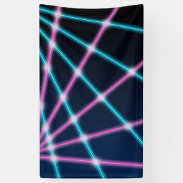 レトロレーザーの写真の学校のポートレートの背景幕80s 90s 横断幕