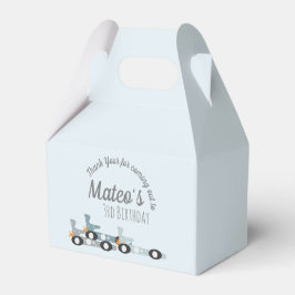 レトロレーシングカームーンスターズターニング3パーティー フェイバーボックス