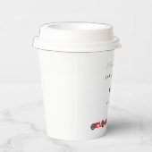 レトロレースカーテーマ誕生日 紙コップ (右)