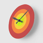 レトロロイ ラウンド壁時計 (傾斜)