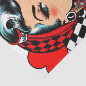 レトロロカビリーガール漫画 薄葉紙 (詳細)