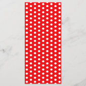 レトロロカビリー結婚ハート メニュー (裏面)