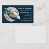 レトロロケットの試験名刺 名刺 (正面/裏面)