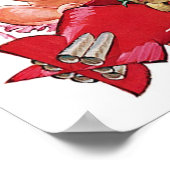 レトロロケットガール ポスター (角)