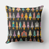 レトロロケット黒鉛 クッション (裏面)