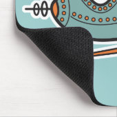 レトロロケット マウスパッド (コーナー)