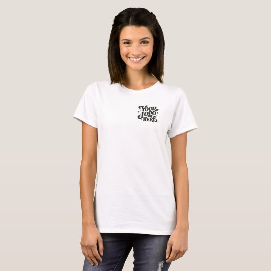 レトロロゴテンプレート Tシャツ (正面フル)