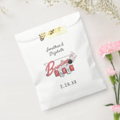 レトロロゴボーリングパーティー フェイバーバッグ (封をした状態)