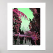 レトロロサンゼルスユニークダウンタウン土産ポスター ポスター (正面)