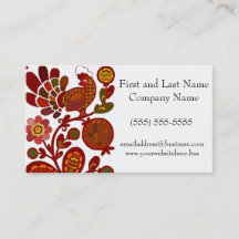 レトロロスター60sモダンスタイルオレンジと赤プリント