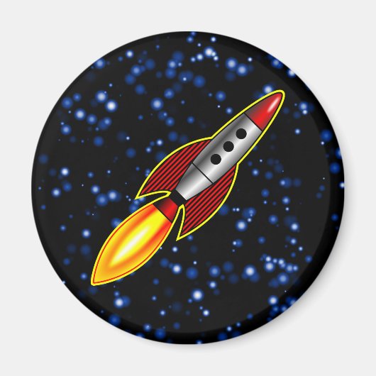 レトロロッカスタマイズク –  マグネット (正面)