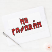 レトロロッカーノパサラン 長方形シール (封筒)