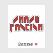 レトロロッカー – スマッシュファシズム シール (シート)