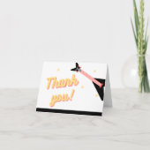 レトロロックスター社員感謝カード サンキューカード (正面)