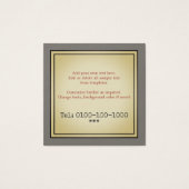 レトロロックビニールレコード (裏面)