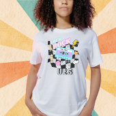 レトロロックミュージック先生Tシャツ Tシャツ