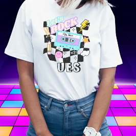 レトロロックミュージック先生Tシャツ Tシャツ