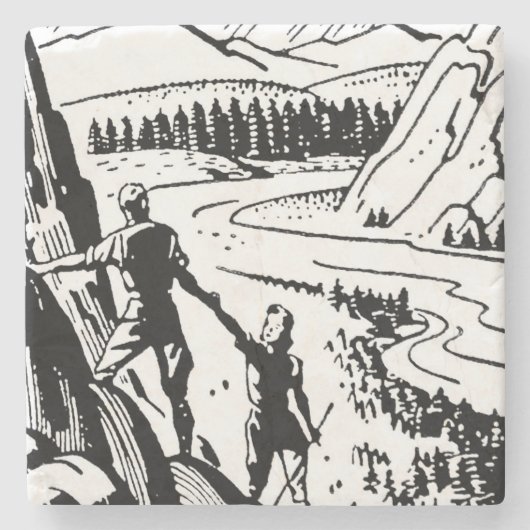 レトロロック登山 ストーンコースター (正面)