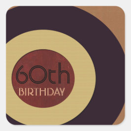 レトロロック転が誕生日 スクエアシール