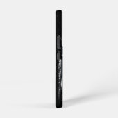 レトロロックNロールアメリカ国旗のギター SAMSUNG GALAXYケース (右側面)