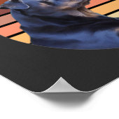 レトロロットワイラー ポスター (角)