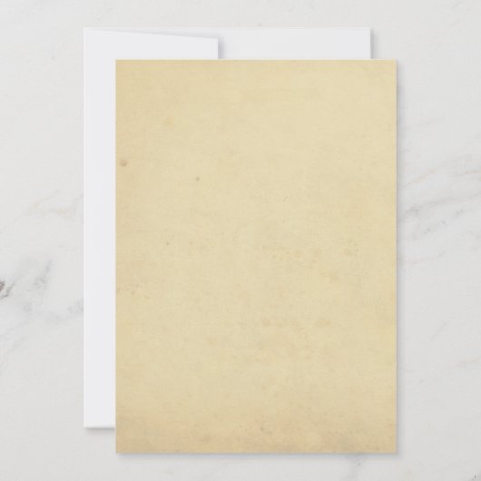 レトロロデオウエスタンカウボーイベビーシャワー 招待状 (裏面)