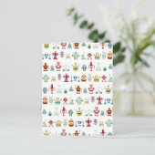 レトロロボット葉書 ポストカード (スタンド正面)