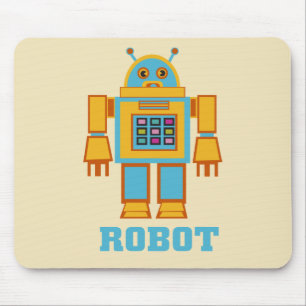 レトロロボット マウスパッド